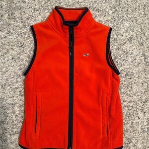 Vineyard Vines Bright Orange Kids Vest